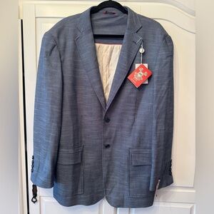 Red Bridge Indigo Blazer nwt sz Large Italy